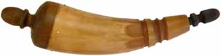 Priming Horn,
small, 4 to 5",
with antique patina finish